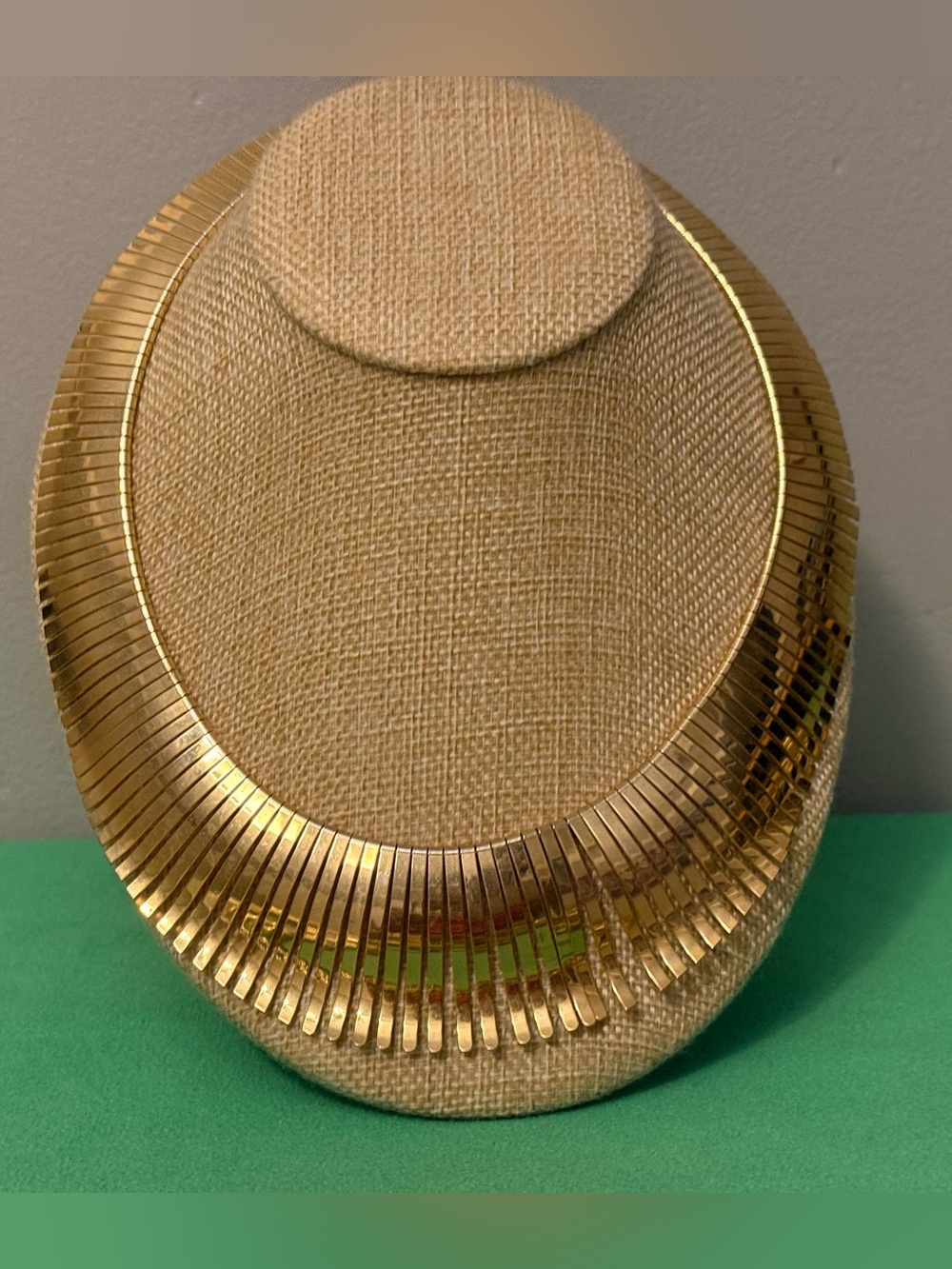 Gold Statement Collar Necklace - Women Jewelry